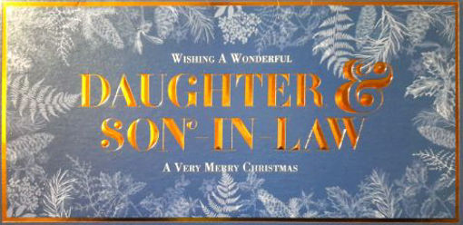 Picture of CHRISTMAS WISHES DAUGHTER & SON IN LAW CARD